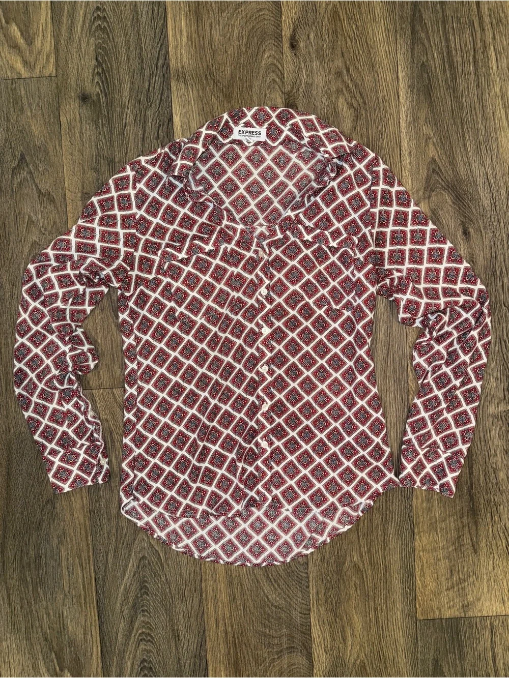 Express Patterned Portofino Shirt
